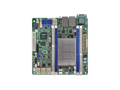 AsRock C2750D4I Mini-ITX System Board Motherboard Octa Core Avoton C2750 DDR3 Compatible with FCBGA1283 Servers