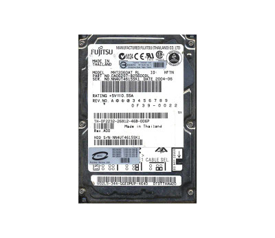 Fujitsu 60GB 4200RPM IDE Ultra ATA/100 2.5 Hard Drive CA06297-B25600DL - Compatible with ATA-6, 2MB Cache