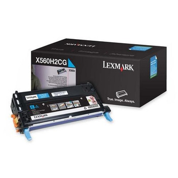 X560H2CG - Lexmark Cyan Toner Cartridge
