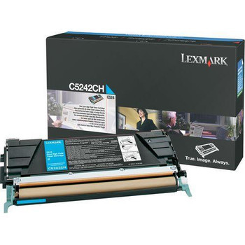 C5242CH - Lexmark Cyan High Yield Toner Cartridge
