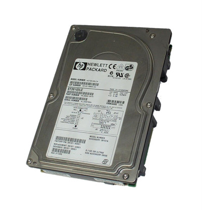 HP 9.1GB 10000RPM Ultra-2 Wide SCSI Hard Drive for Servers, 80-Pin 3.5-Inch, Hot-Pluggable
