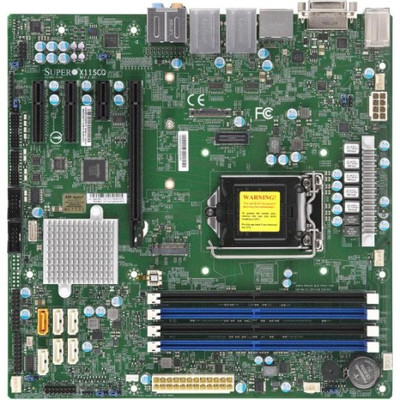 MBD-X11SCQ-O - SuperMicro LGA1151 Q370 Micro-ATX DDR4 Motherboard