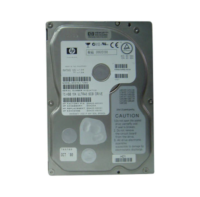 HGST Ultrastar 73.90GB 10000RPM SCSI Hard Drive 3.5 - DK31CJ-72MC - Server Storage Drive