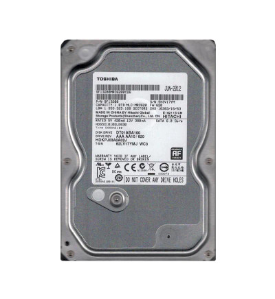 DT01ABA100 - TOSHIBA 1TB 5700RPM SATA 6Gb/s 32MB 3.5" HDD