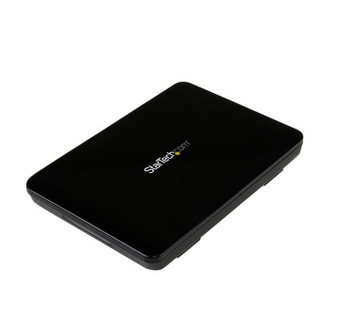StarTech USB-C Hard Drive Enclosure S251BPU31C3 Tool-Less External SSD Case, USB 3.1 Type C, portable data storage