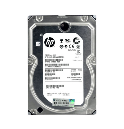 MB4000GCWDC - HP 4TB 7200RPM SATA 3Gb/s Hot-Swappable 512 3.5-Inch Midline Hard Drive for ProLiant