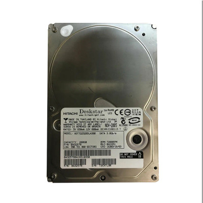 HDT722520DLA380 - Hitachi 200GB 7200RPM SATA 3Gb/s 3.5" HDD
