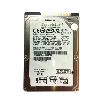 HTS421280H9AT00 - Hitachi 80GB 4200RPM IDE 2.5" HDD
