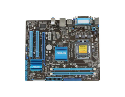P5G41T-M-LX+ - ASUS G41 Intel Micro ATX Motherboard