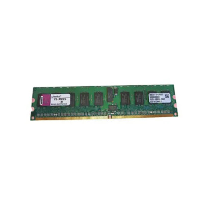 KTD-WS670/1G - Kingston 1GB DDR2-400MHz PC2-3200 ECC Registered CL3 240-Pin DIMM 1.8V Single Rank Memory Module