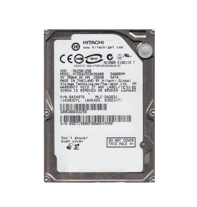 0A54976 - Hitachi 250GB 5400RPM SATA 2.5" HDD