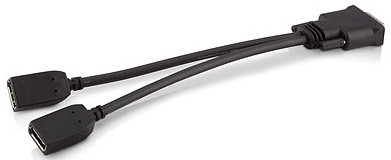 637782-001 - HP DMS-59 to Dual DisplayPort Cable