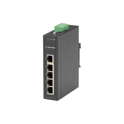 Black Box LBH3000 Series 5 Port Extreme Temperature Switch for Industrial Use