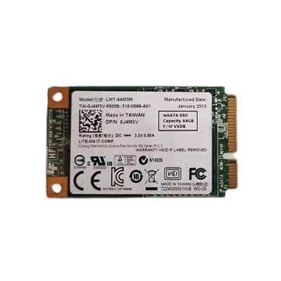 LMT-64M3M - Lite-On 64GB mSATA 3Gb/s Mini PCIe SSD