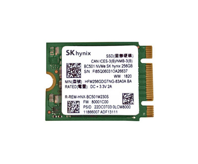 HFM256GDGTNG-83A0A - HYNIX 256GB NVMe M.2 2230 PCIe 3.0 SSD
