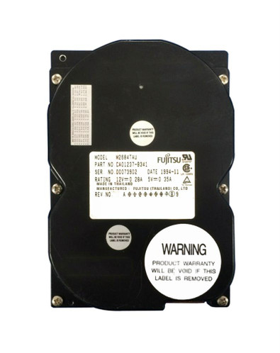 M2684TAU - Fujitsu 540MB 4500RPM IDE 3.5" HDD
