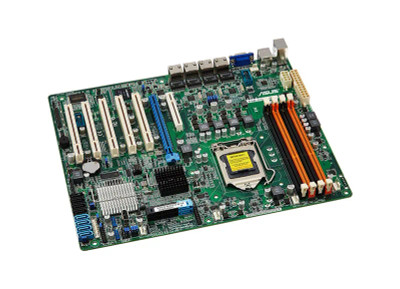 P8B-C/SAS/4L - ASUS Socket LGA1155 Intel C204 Chipset ATX System Board Motherboard Supports Xeon E3-1200/Core