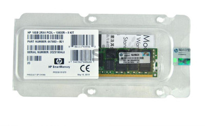 647883-S21 - HP 16GB DDR3-1333 PC3-10600 ECC Registered Memory Module