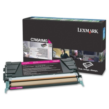 C746A1MG - Lexmark Magenta Toner Cartridge