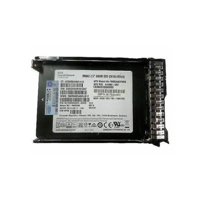 HP 240GB SATA 6Gb/s SFF SSD - Hot Pluggable Smart Carrier for ProLiant BL420c Gen9 - Mixed Use - 2.5-Inch