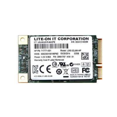 717771-001 - HP 32GB SATA 6Gb/s mSATA SSD