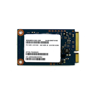 724426-001 - HP 16GB MLC mSATA Solid State Drive