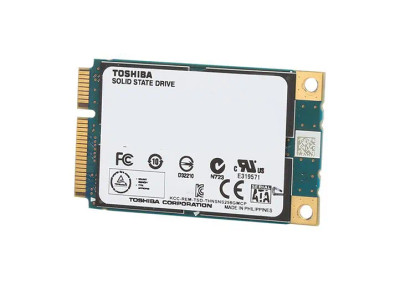 Toshiba 128GB mSATA SSD for SATA 6Gb/s, Part Number P000688100, compatible with laptops