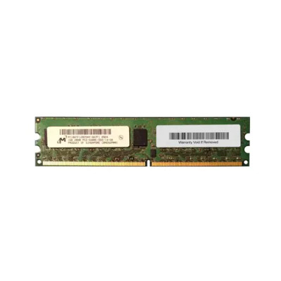 MT18HTF12872AY-667F1 - Micron 1GB DDR2-667MHz PC2-5300 ECC Unbuffered CL5 240-Pin DIMM Dual Rank Memory Module