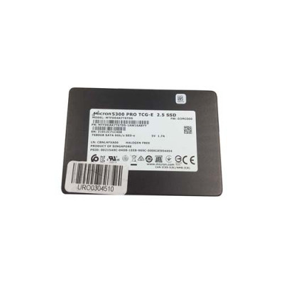 Micron 5300 PRO 7.68TB 3D NAND SED SATA SSD for Data Encryption - 2.5-Inch