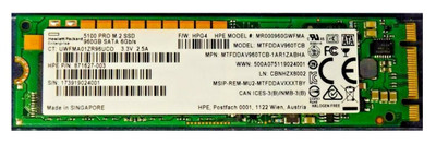 Micron 5100 PRO 960GB TLC M.2 SSD for SATA 6Gb/s - MTFDDAV960TCB-1AR1ZABHA