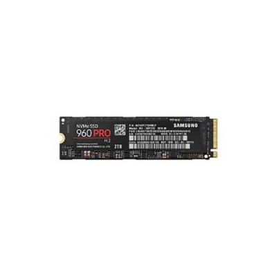 Samsung 960 PRO Series 2TB M.2 SSD for PCIe NVMe 3.0 x4, MZ-V6P2T0BW, compatible with laptops and desktops