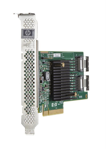 HP H220 SAS9205-8i 2-Port SAS 6Gb/s PCI Express HBA for ProLiant DL360p Gen8 servers