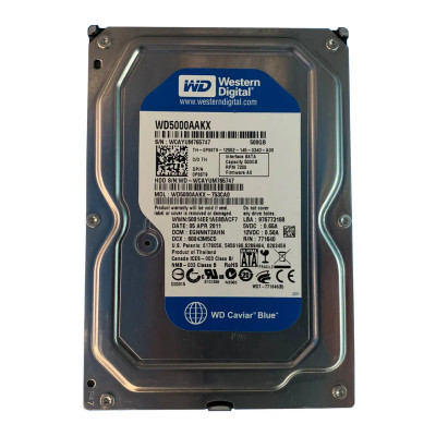 P86T9 - Dell 500GB 7200RPM SATA 6Gb/s 3.5" HDD