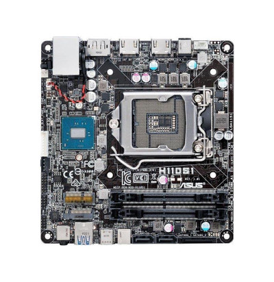ASUS H110S1/CSM Mini-STX Motherboard for LGA1151 Intel CPUs DDR4 2x DIMM - Supports CeleronPentiumCore i3Core i5Core i5