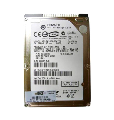 0A57893 - Hitachi 160GB 5400RPM SATA 8MB 2.5" HDD