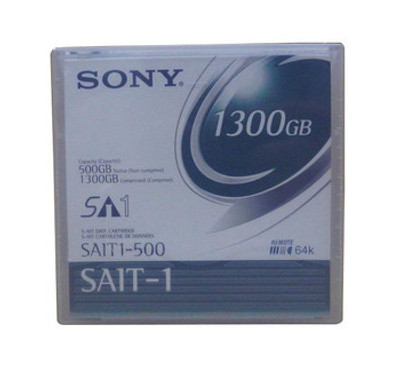 SAIT1500 - Sony SAIT-1 500GB Native 1.3TB Compressed Tape Cartridge