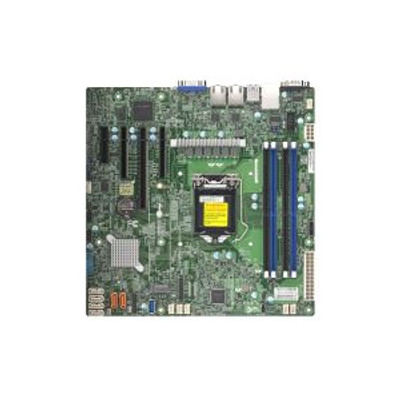 MBD-X12STL-F-B - Supermicro X12STL-F Socket LGA1200 Intel C252 Chipset Micro-ATX System Board Motherboard Supports Xeon E-2300 DDR4 4x DIMM