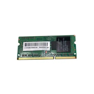 HP 4GB DDR3-1600MHz SoDimm Memory Module for laptops - 687515-663