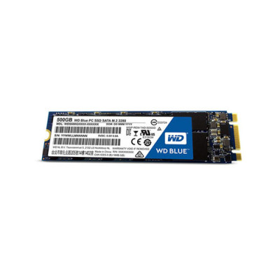 Western Digital Blue 500GB TLC M.2 2280 SSD for SATA 6Gb/s - Compatible with WDS500G1B0B - Storage Drives