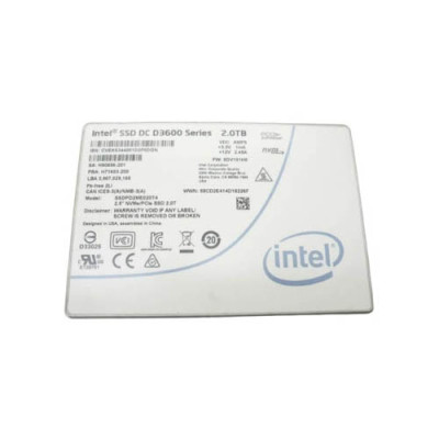 Intel DC D3600 2TB MLC PCIe NVMe SSD for High Endurance Servers - 2.5 Drive