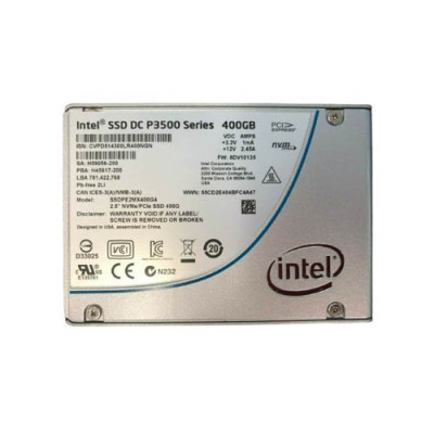 Intel DC P3500 400GB PCIe NVMe U.2 SSD for Data Centers - SSDPE2MX400G4
