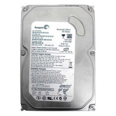 ST3120811AS - Seagate BarraCuda 7200.9 Series 120GB 7200RPM SATA 3Gb/s 8MB Cache CE 3.5-Inch Hard Drive