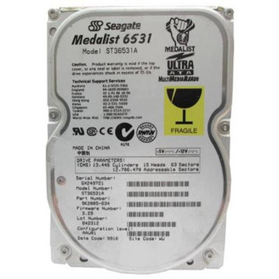 Seagate Medalist 6531 Series 6.5GB IDE Hard Drive for CE 3.5-Inch Drives