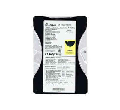 Seagate U8 Series 8.4GB 5400RPM IDE Ultra ATA/66 ATA-5 512KB Cache CE 3.5-Inch Hard Drive compatible with IDE systems