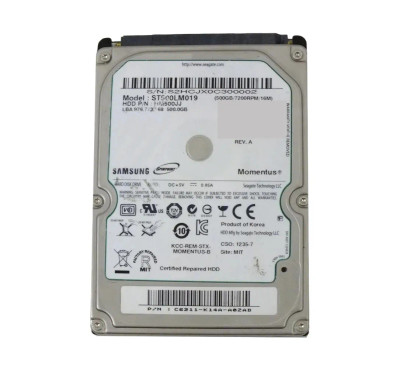 ST500LM019 - Seagate 500GB 7200RPM SATA 2.5" HDD