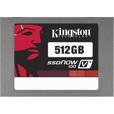 Kingston SSDNow V+100 512GB SATA 3Gb/s NAND Flash 2.5 SSD - SVP100S2/512G - Multi-Level Cell - Compatible with servers