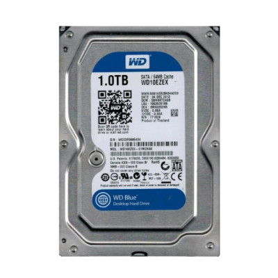 WD10EZEX-21M2NA0 - Western Digital 1TB 7200RPM SATA 6Gb/s 64MB 3.5" HDD