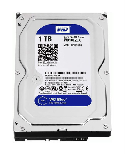 WD10EZEXKIT1 - Western Digital 1TB 7200RPM SATA 6Gb/s 64MB 3.5" HDD