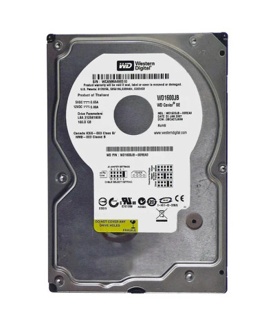 Western Digital Caviar SE 160GB 7200RPM ATA-100 8MB Cache 3.5-inch Hard Drive compatible with desktop computers