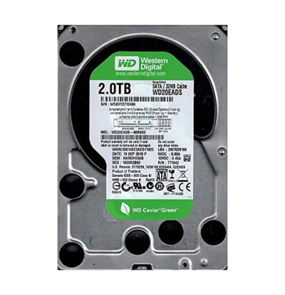WD20EADS-00R6B0 - Western Digital 2TB 5400RPM SATA 3Gb/s 32MB 3.5" HDD